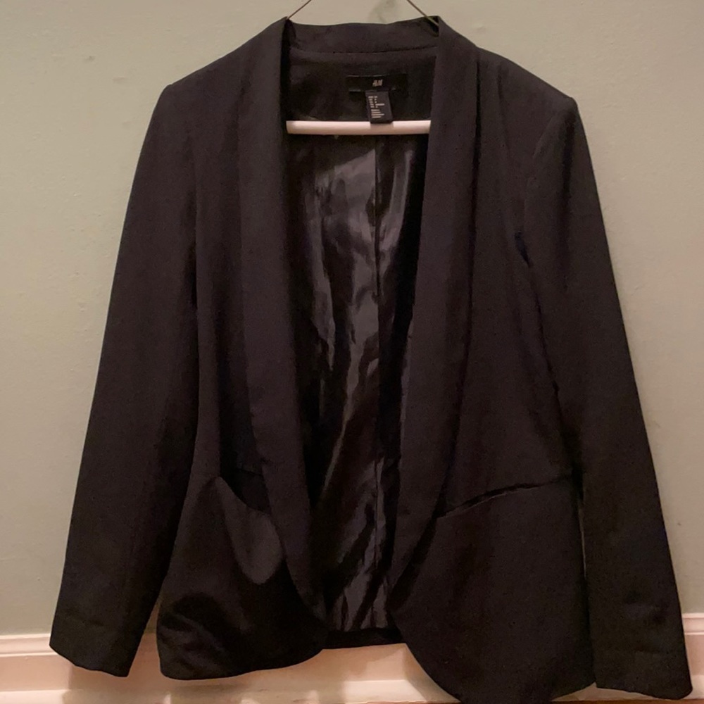 Black professional blazer. Size 4.